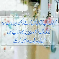 Log woh chor daitay hain jin ki qeemat ada nahi kar saktay